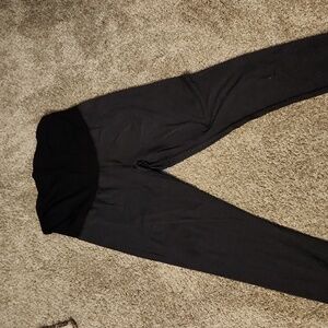 Grey maternity leggings